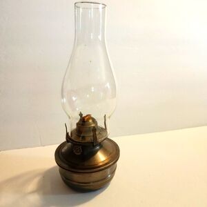 Vintage Kaadan Ltd Tin Oil Lamp